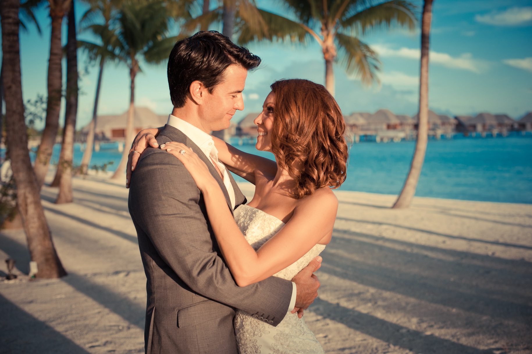 Bora Bora Beach Wedding
