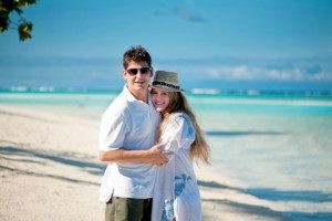 tahitian wedding at the brando
