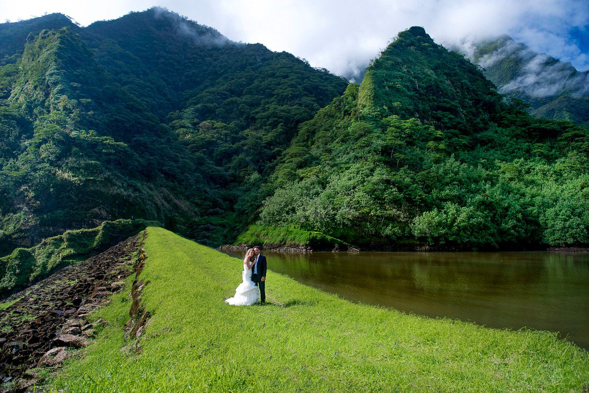 Honeymoon on Tahiti Island