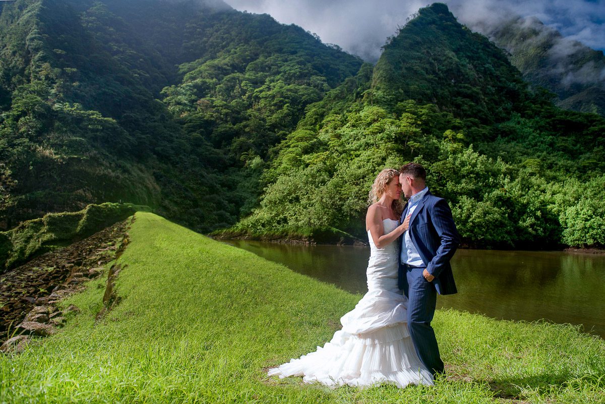 Honeymoon on Tahiti Island