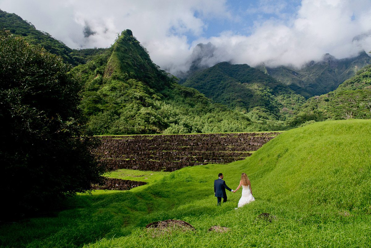 Honeymoon on Tahiti Island