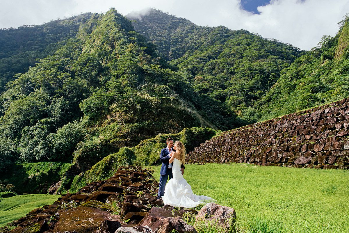 Honeymoon on Tahiti Island