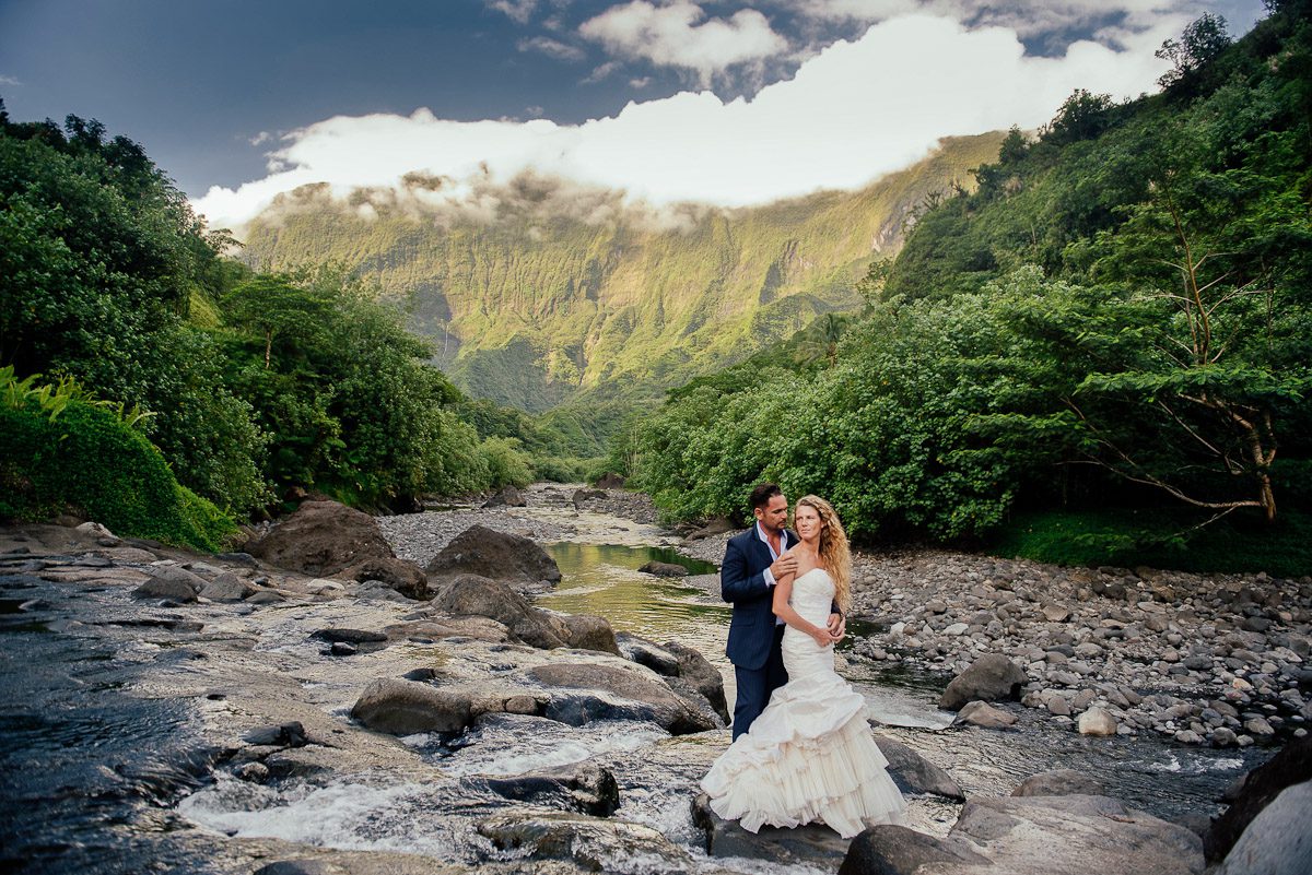 Honeymoon on Tahiti Island