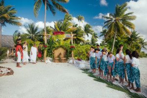 Mariage sur l ile de Marlon Brando