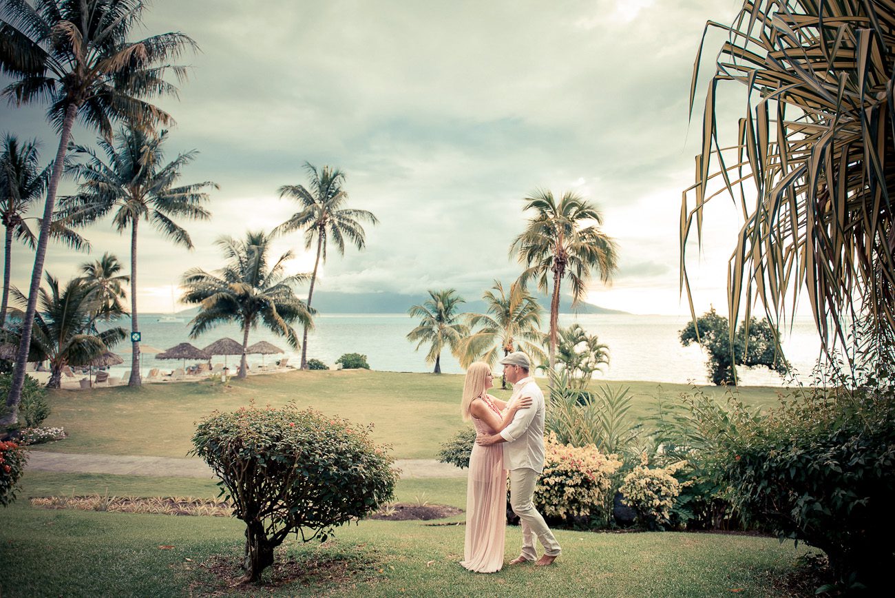 Honeymoon on Tahiti Island