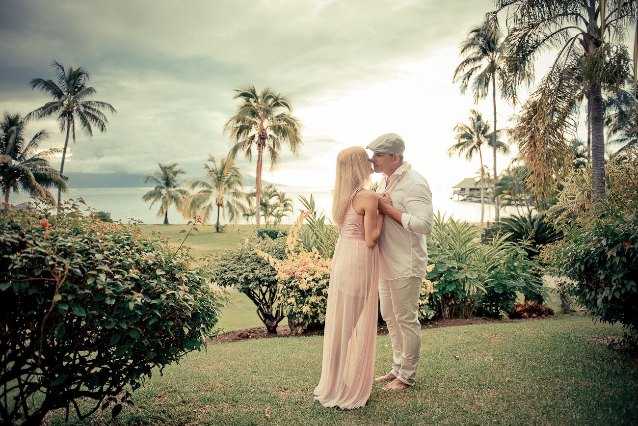 Honeymoon on Tahiti Island