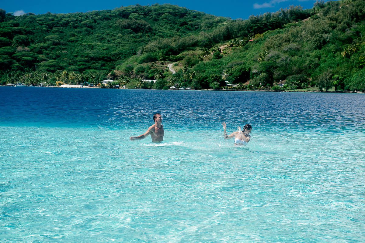 Bora Bora Honeymoon Photoshooting