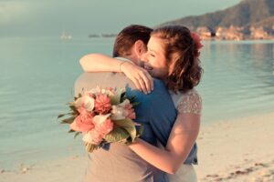 Moorea Sunrise wedding Ceremony