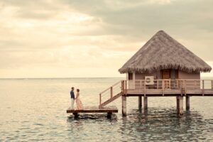 Tahiti Photoshooting at Sunset