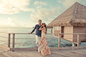 Tahiti Photoshooting at Sunset