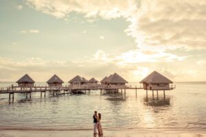 Tahiti Photoshooting at Sunset