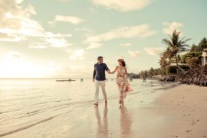 Tahiti Photoshooting at Sunset