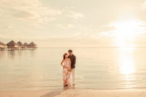 Tahiti Photoshooting at Sunset