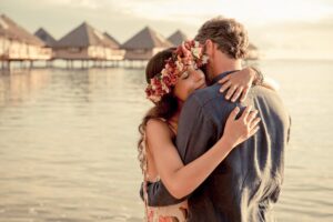 Tahiti Photoshooting at Sunset