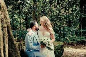 Moorea beach wedding