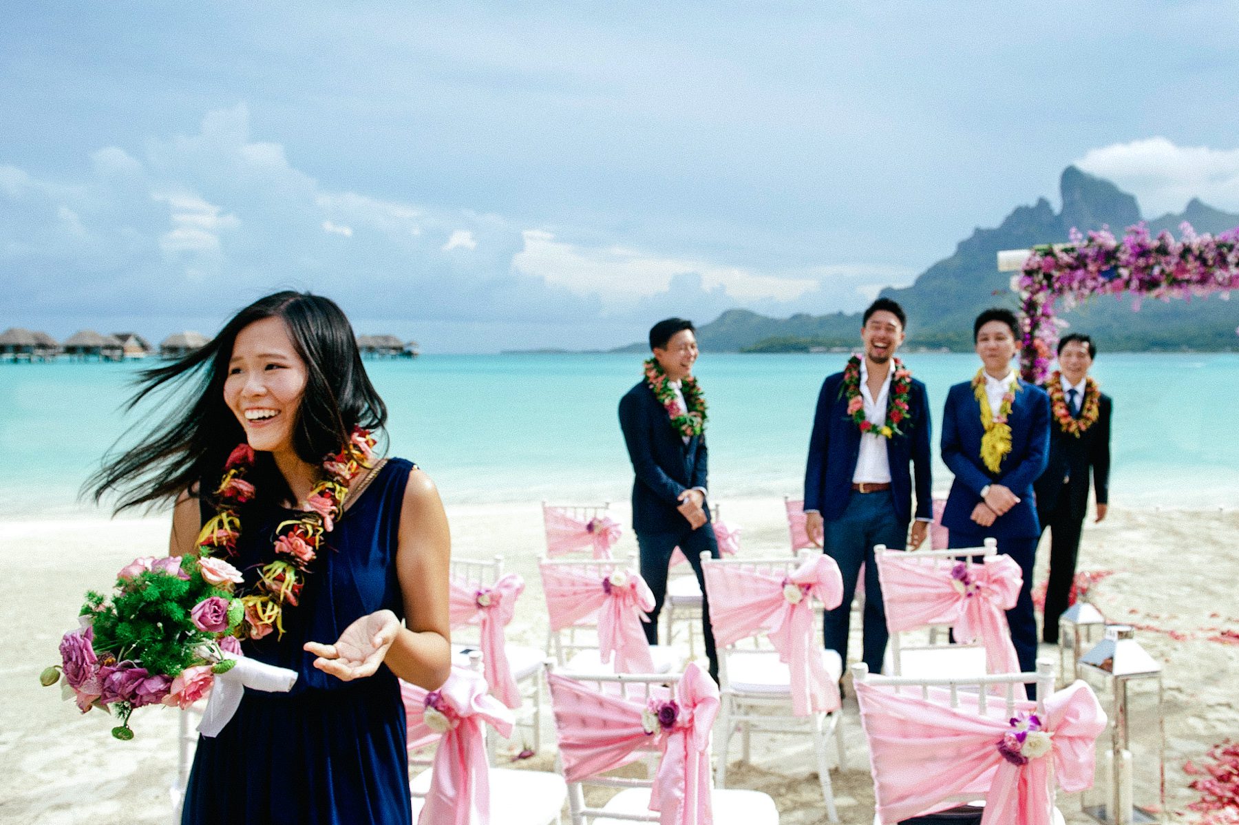Wedding at Four Seasons Bora Bora