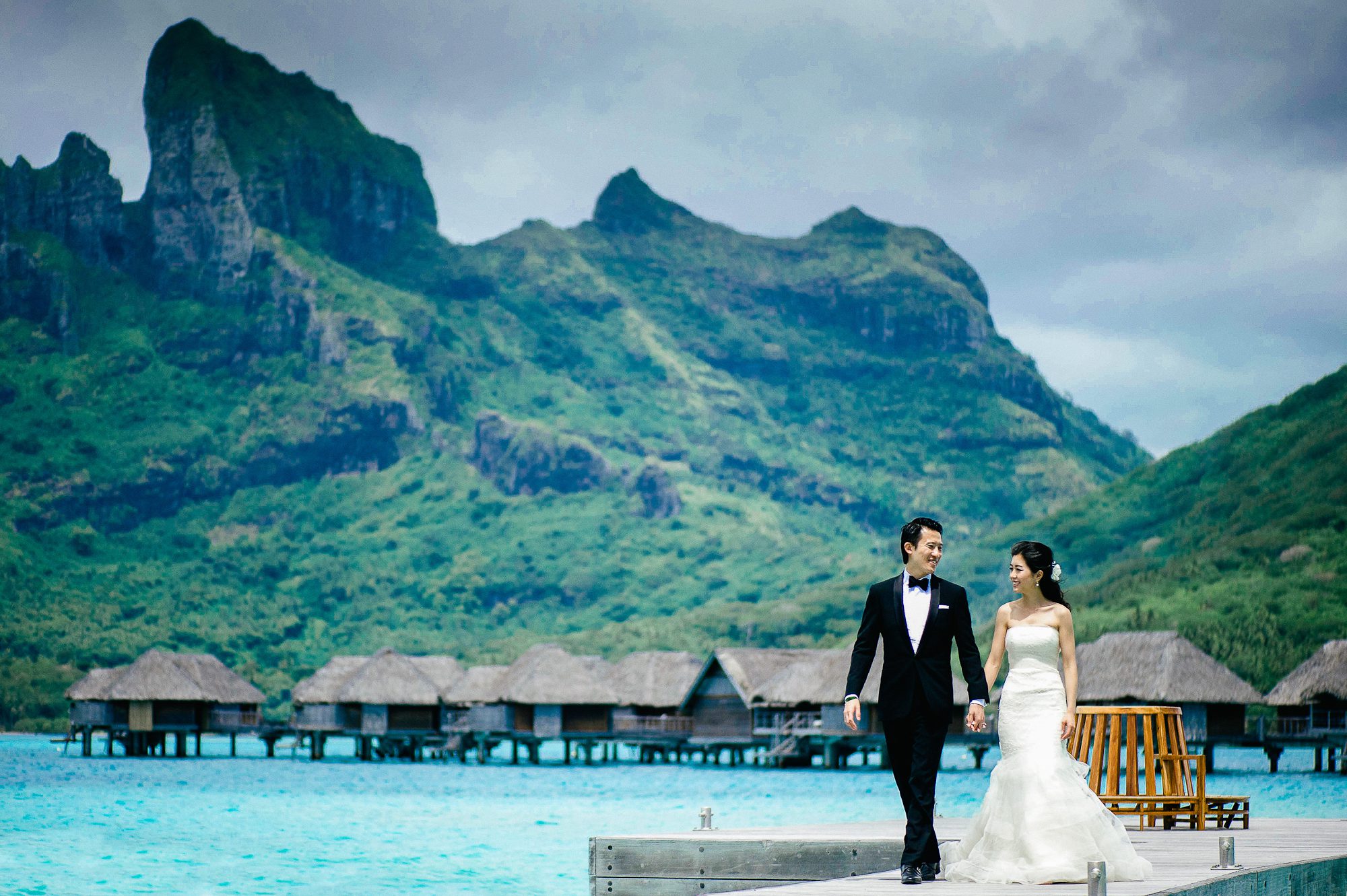 Four Seasons Bora Bora Wedding 