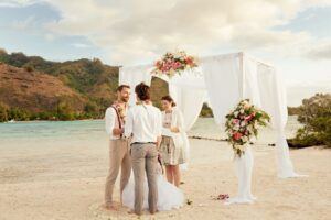 Moorea Gay Beach Wedding