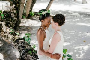 Lesbian Wedding in Tahaa