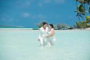 Rangiroa Wedding Ceremony