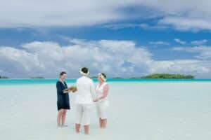 Rangiroa Wedding Ceremony