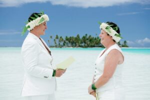 Rangiroa Wedding Ceremony