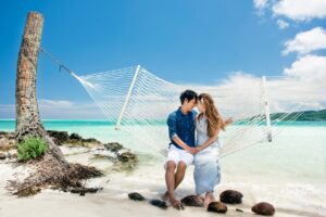 Honeymoon Photoshooting Tahaa Island