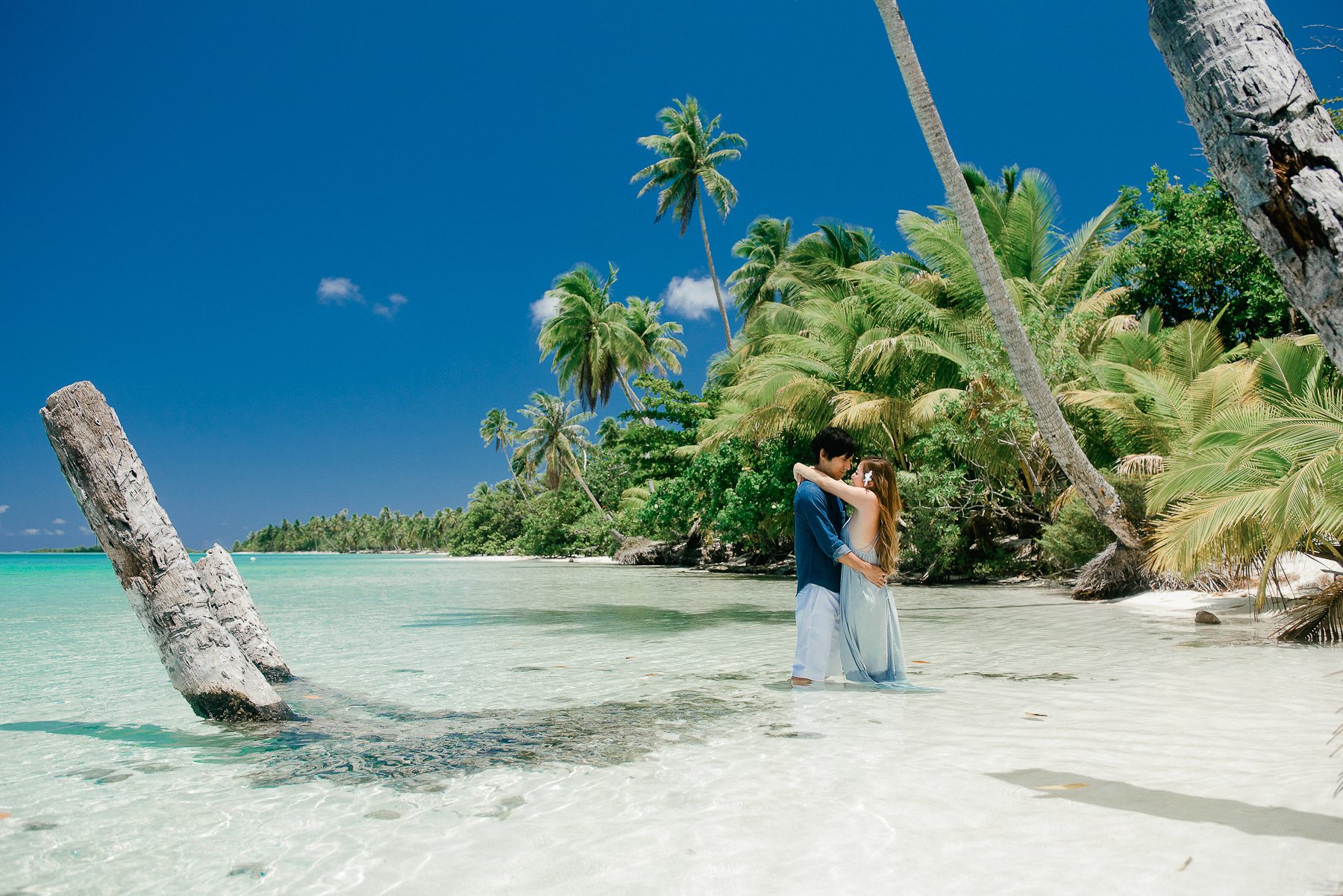 Honeymoon Photoshooting Tahaa Island