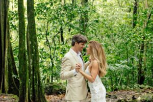 Rainy Wedding in Moorea