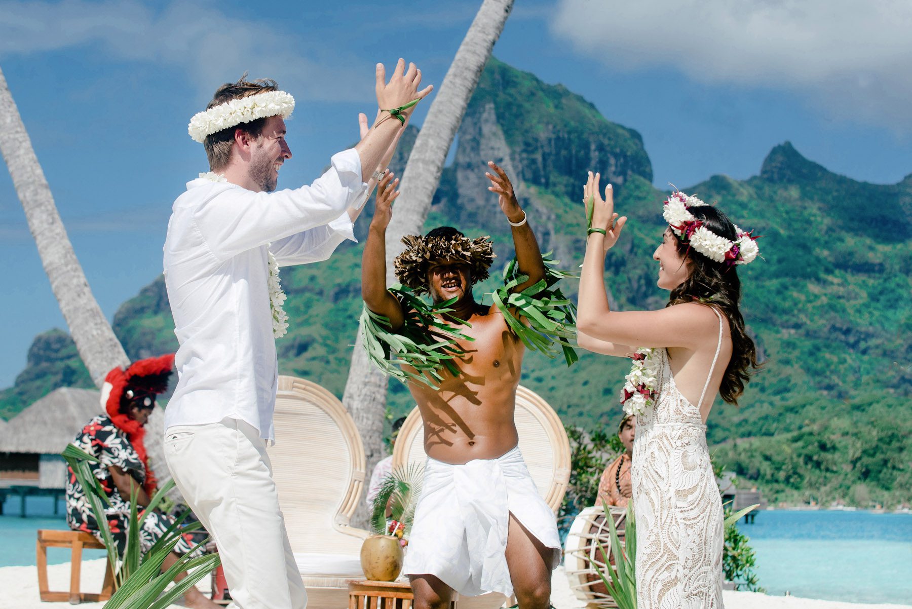 Four Seasons Bora Bora wedding