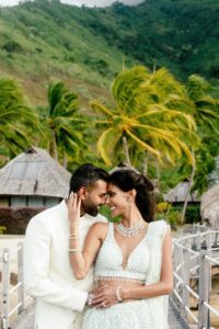 wedding at the Hilton Moorea