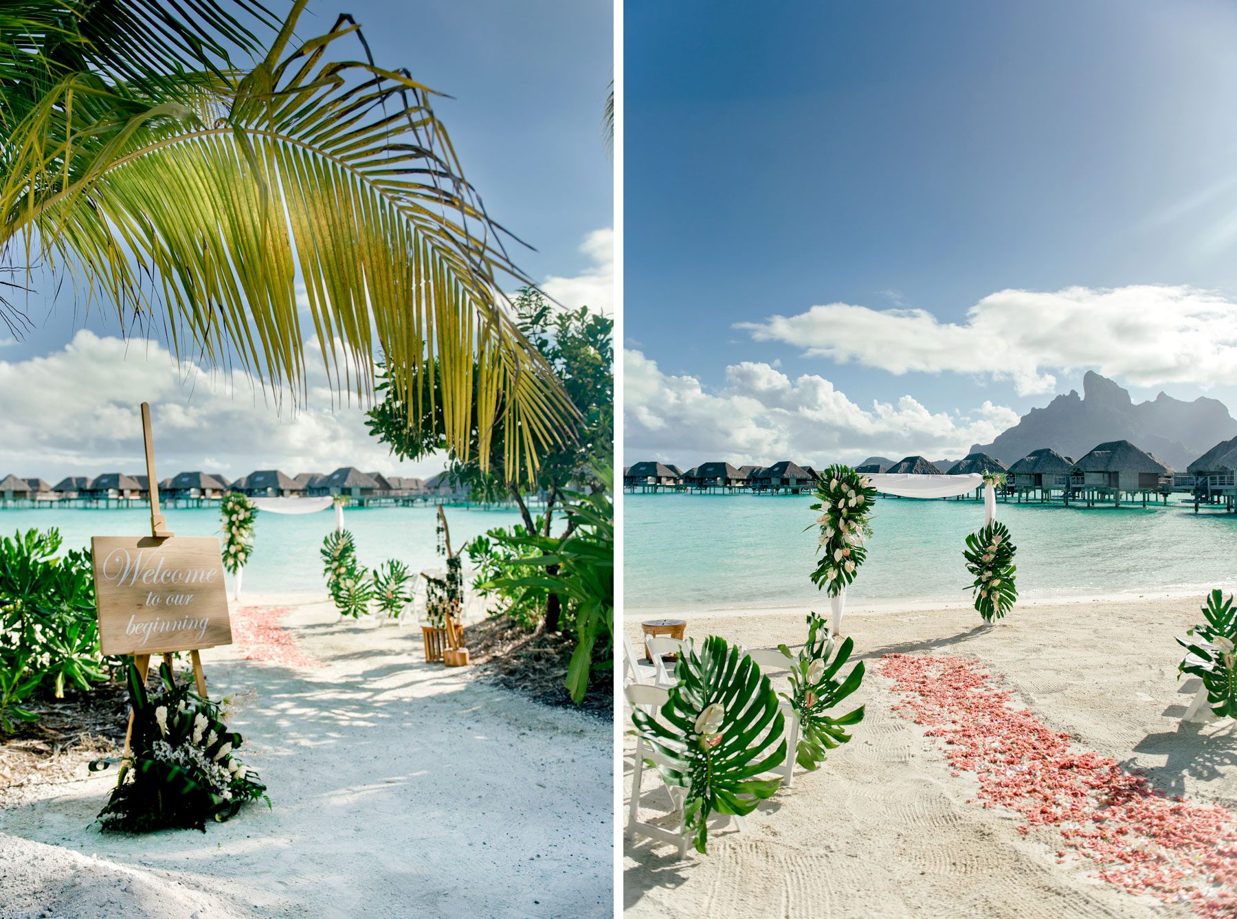 Bora Bora Four Seasons Wedding