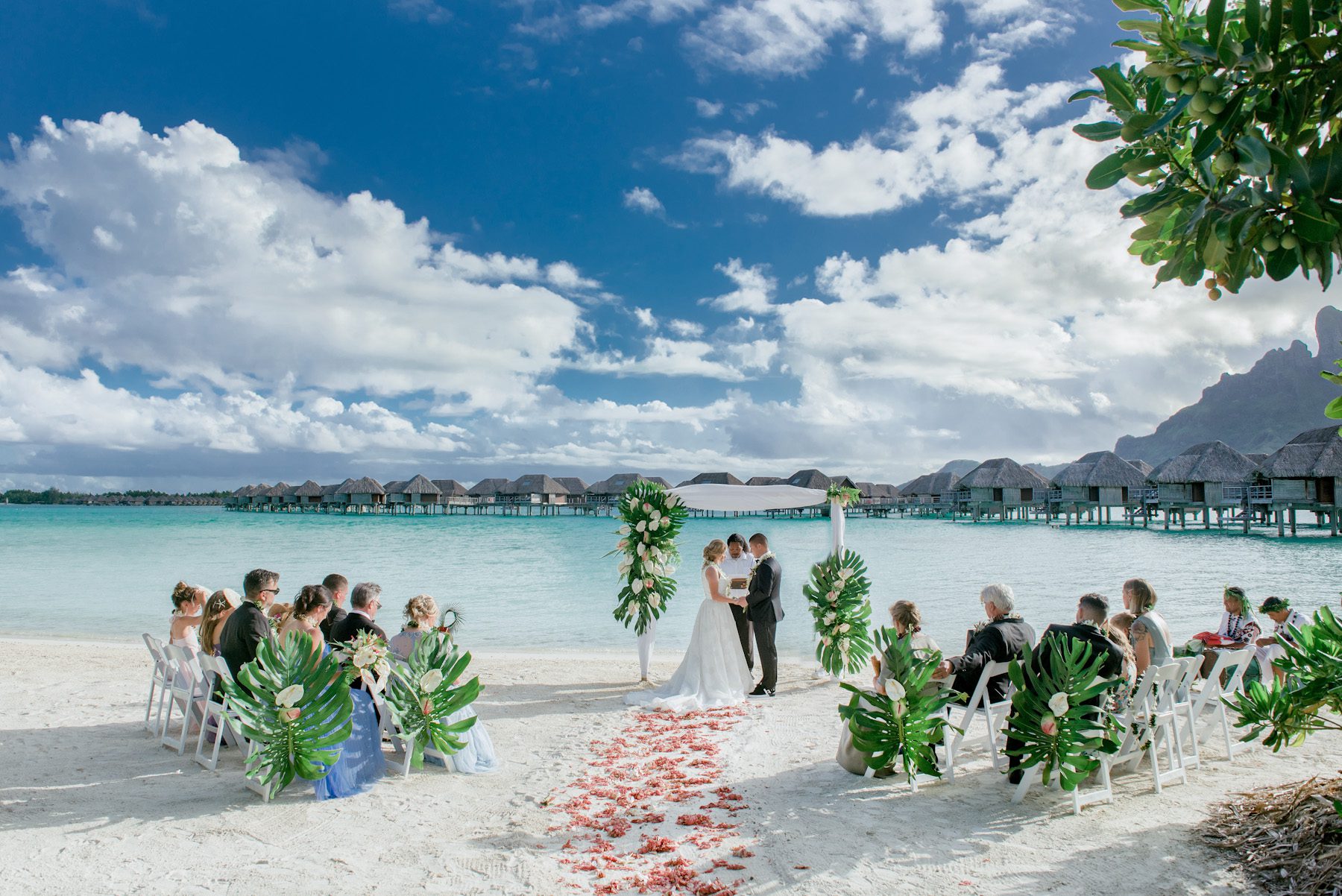 Bora Bora Four Seasons Wedding