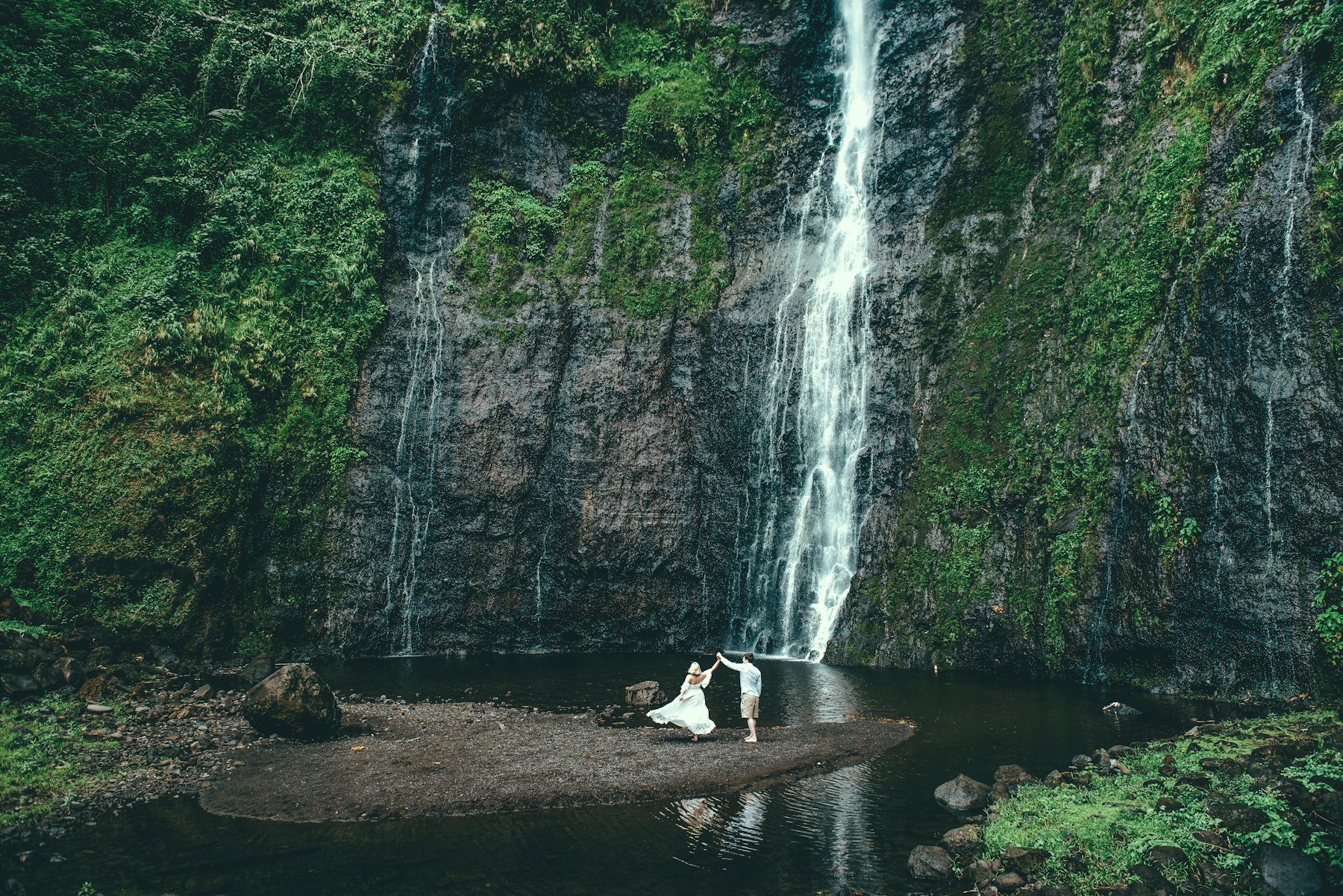 photoshooting in Tahiti