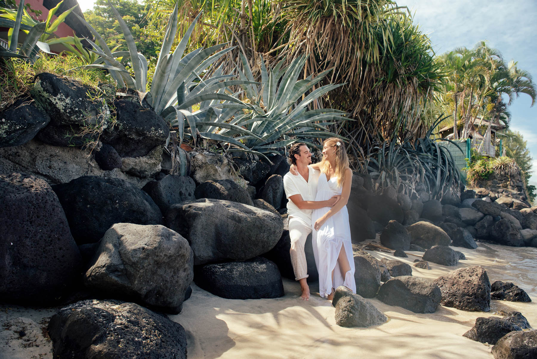 Tahiti Beach Honeymoon Photography