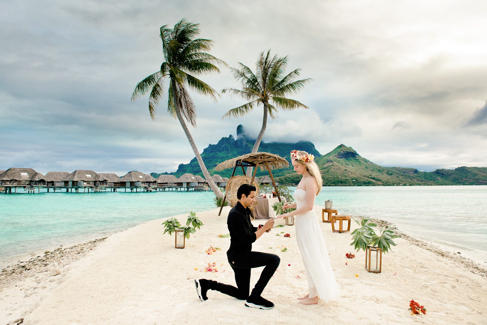 Marriage Proposal in Bora Bora