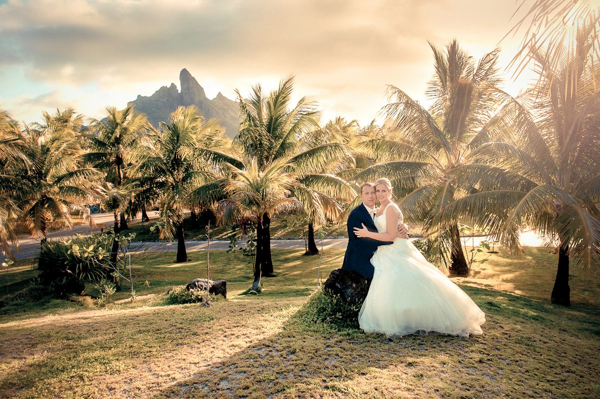 Photoshooting at St regis Bora Bora