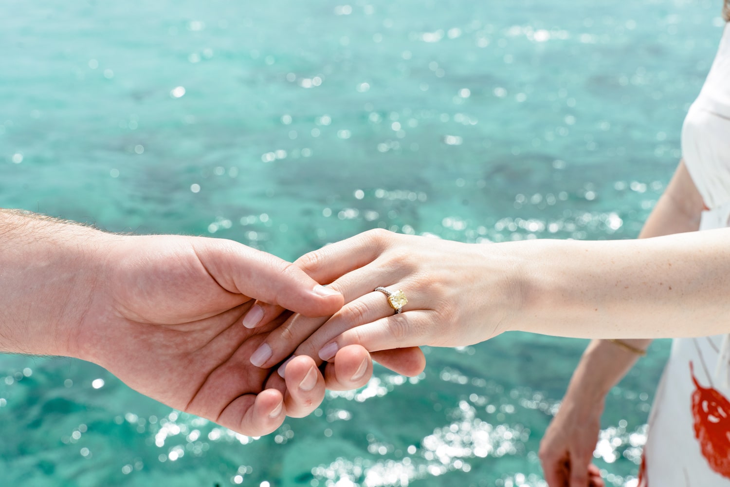 Romantic Beach Proposal at Hilton Moorea