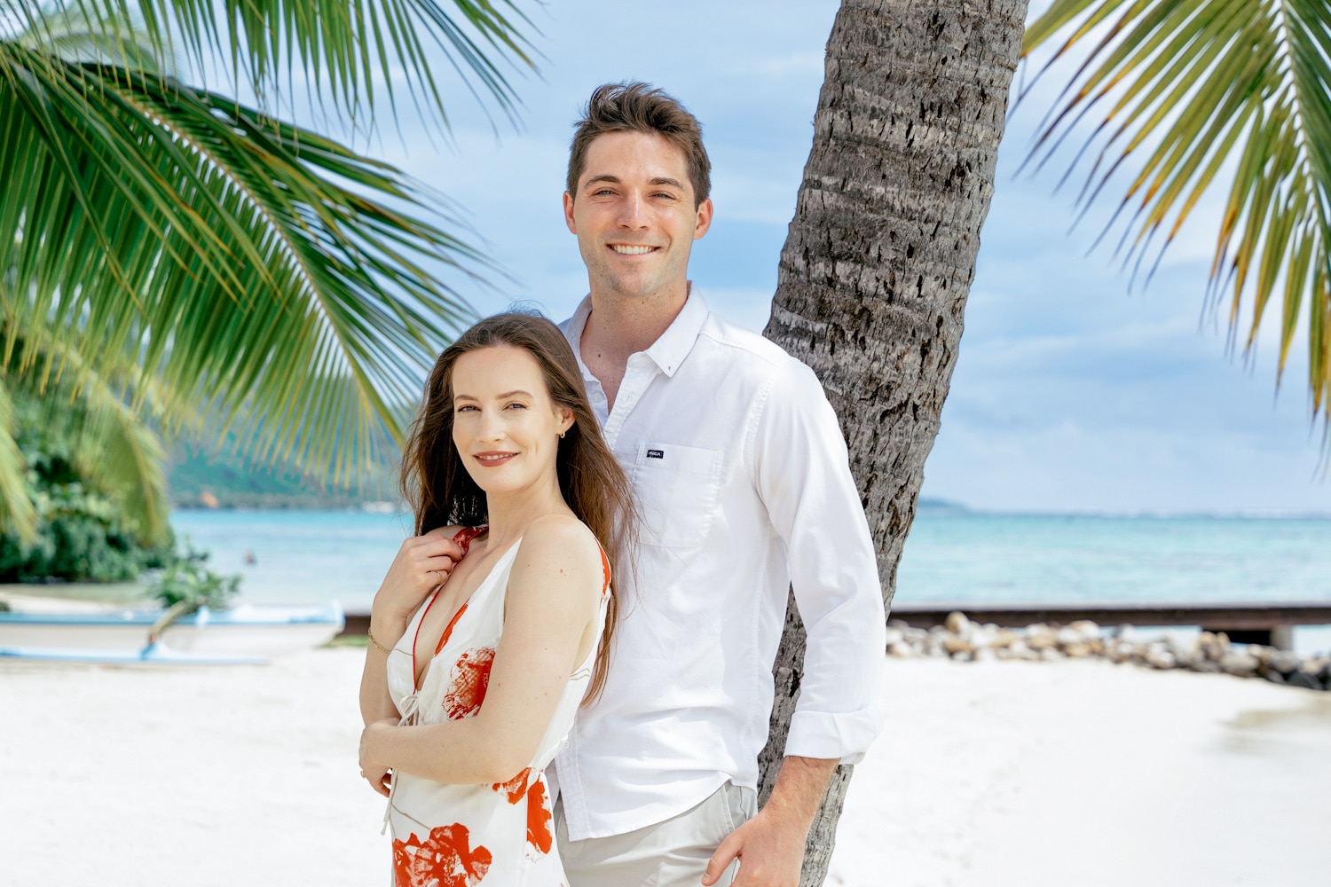 Romantic Beach Proposal at Hilton Moorea