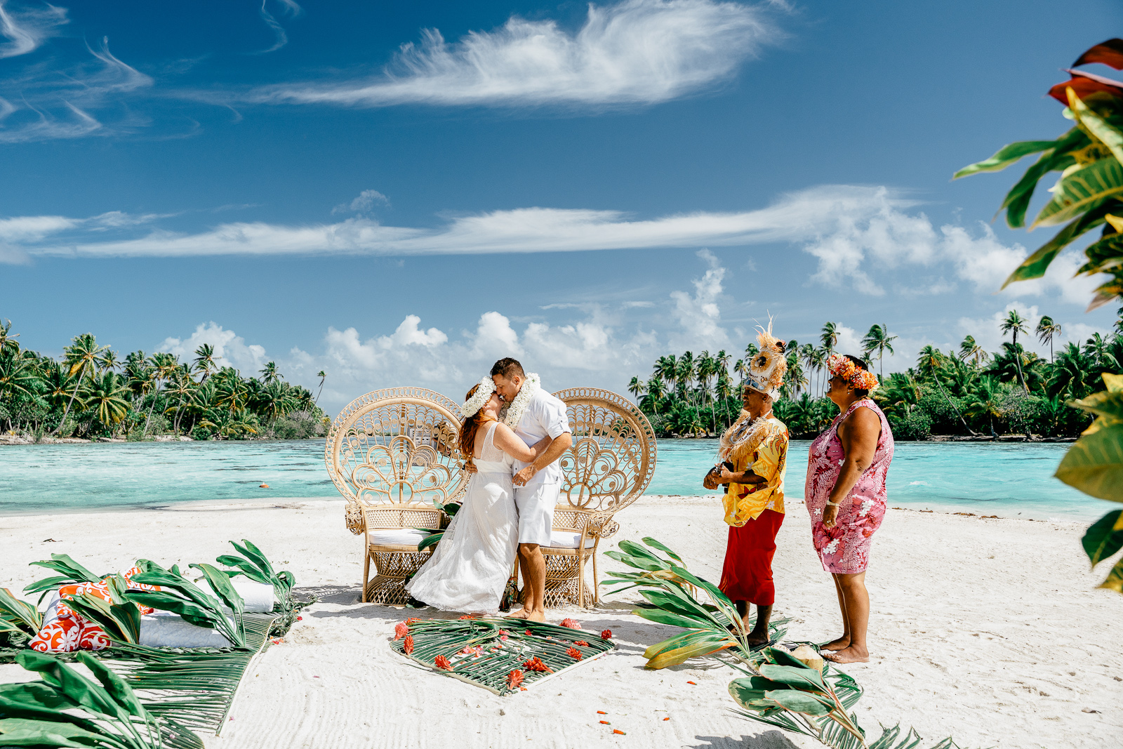 Polynesian Wedding at Le Tahaa
