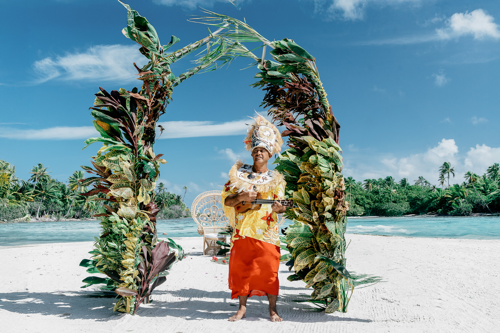 Polynesian Wedding at Le Tahaa