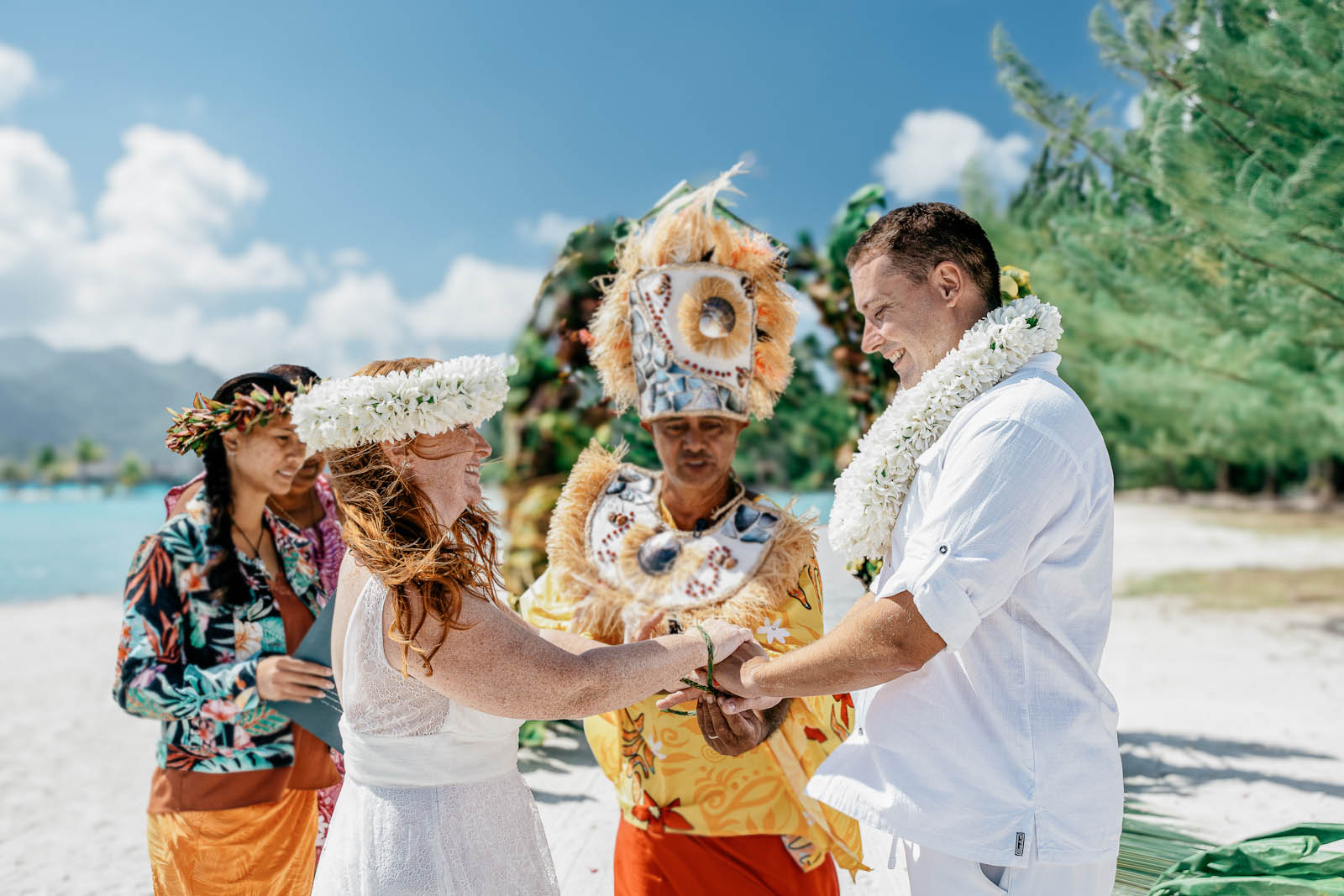 Polynesian Wedding at Le Tahaa