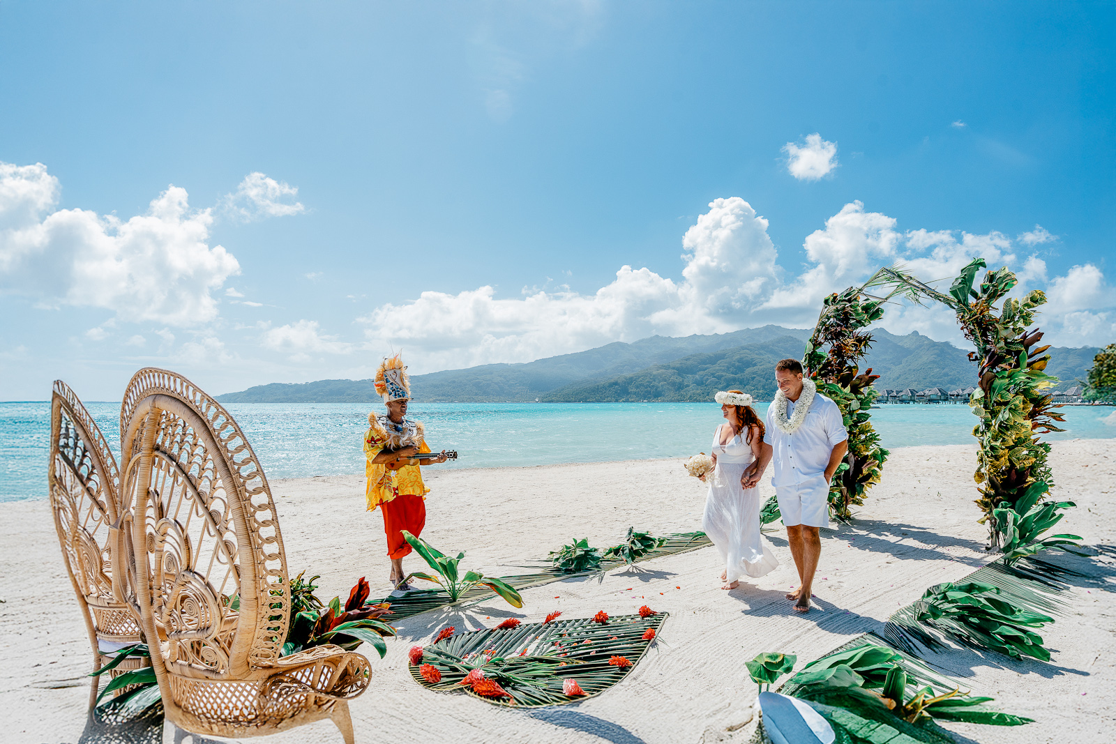 Polynesian Wedding at Le Tahaa