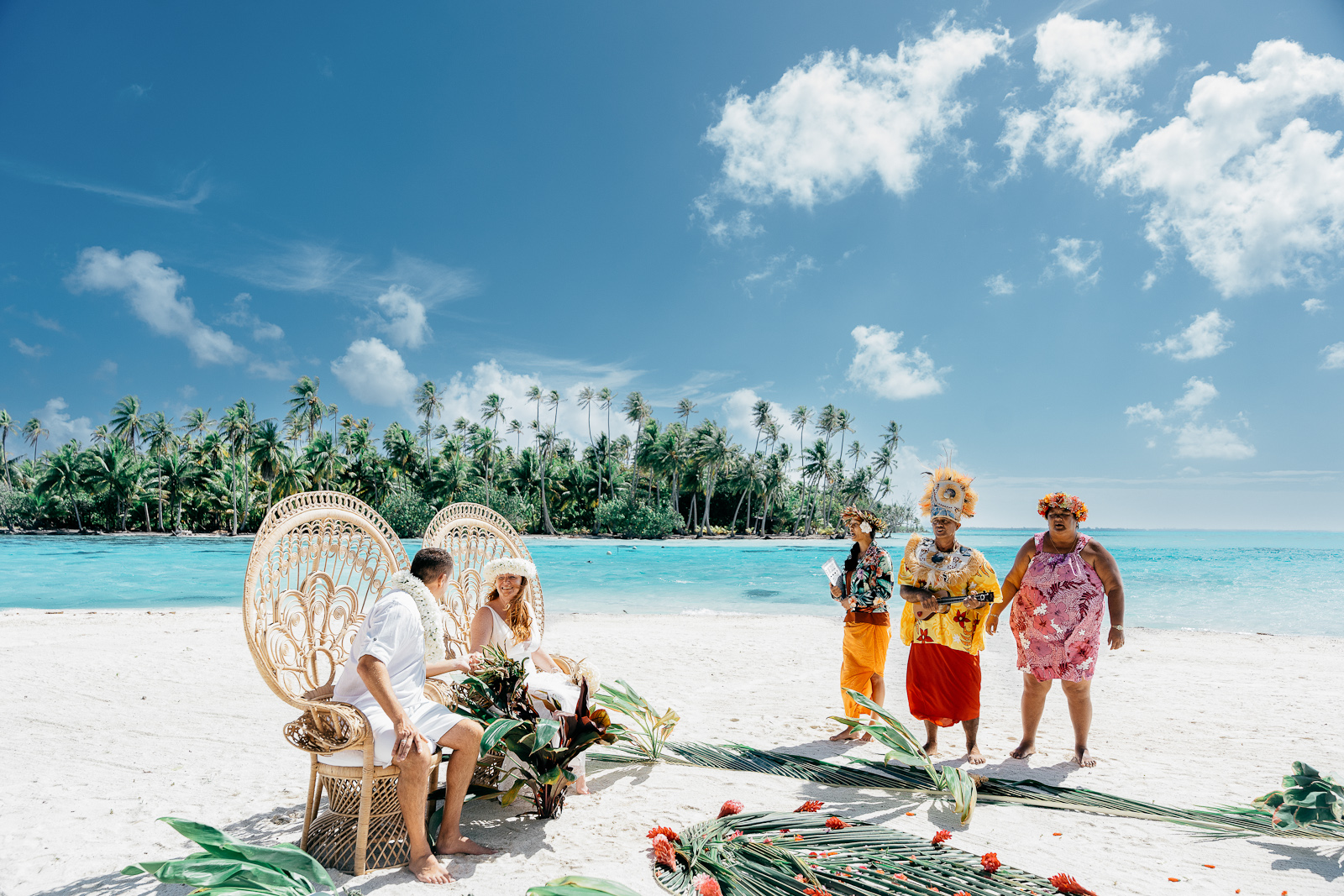 Polynesian Wedding at Le Tahaa
