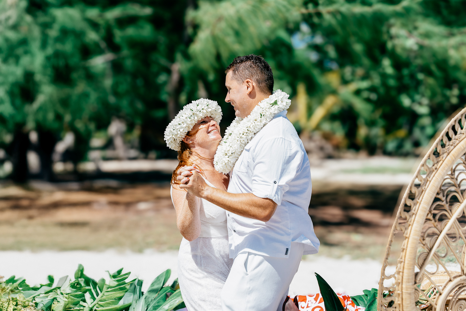 Polynesian Wedding at Le Tahaa