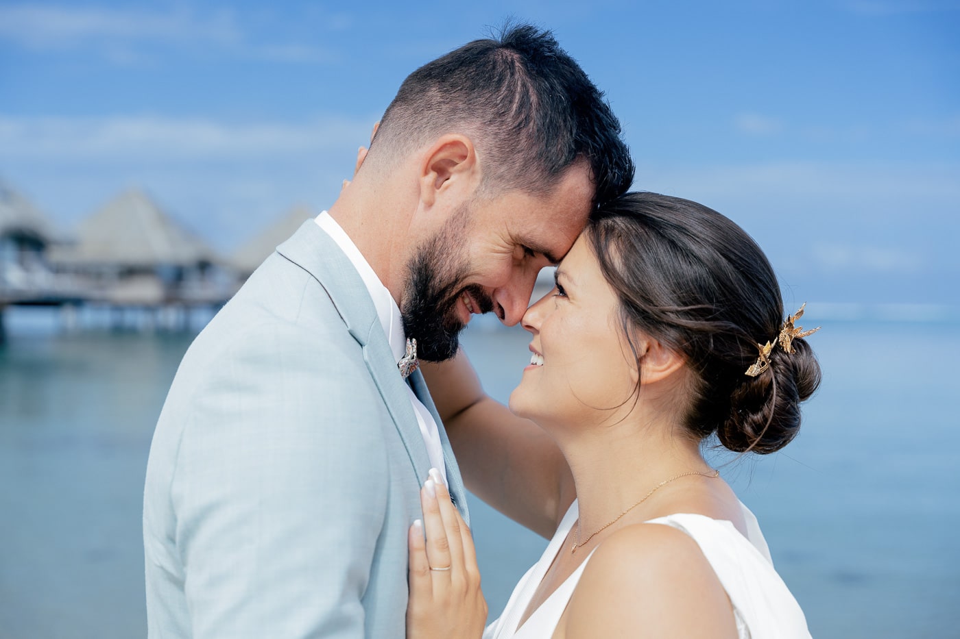 Honeymoon & Couple Photoshoot at Tahiti Lagoon Resort