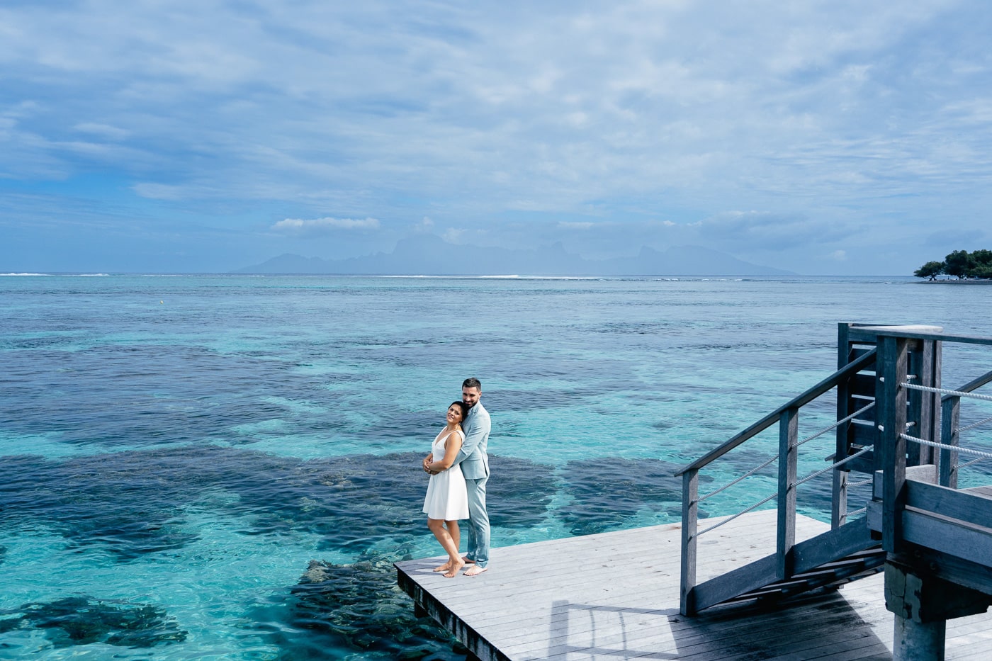 Honeymoon & Couple Photoshoot at Tahiti Lagoon Resort