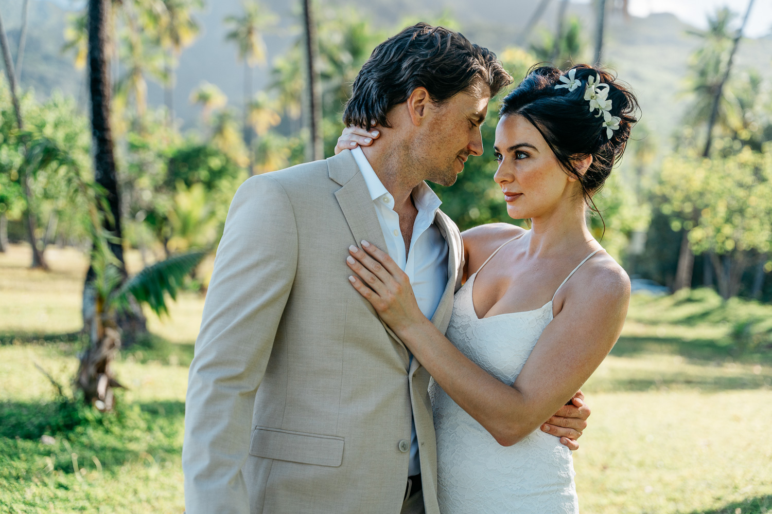 A Beautiful Wedding Day in Moorea